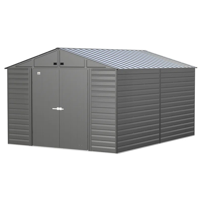 Arrow 10 ft. W x 14 ft. D Steel Horizontal Storage Shed