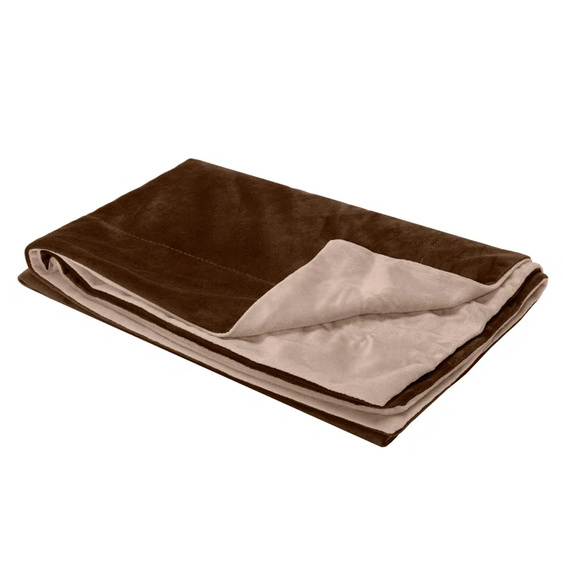 FurHaven Waterproof Faux Velvet Throw Blanket