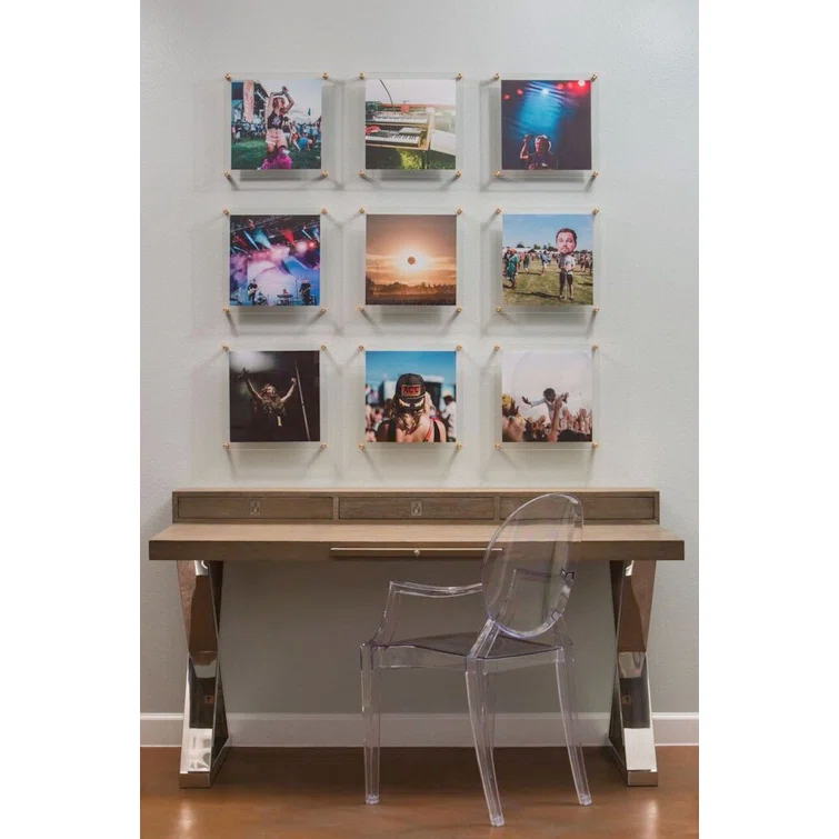 Double Panel Floating Acrylic Picture Frame