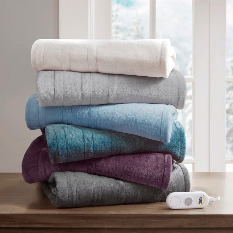 Serta Serta Plush Heated Throw