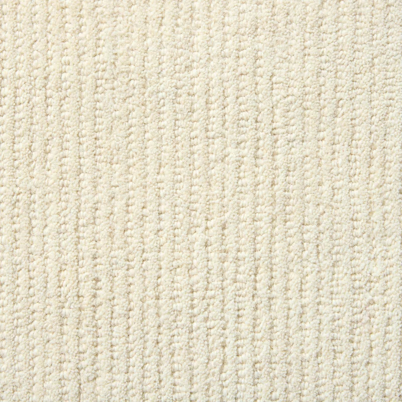 Town & Country Luxe Rita Ribbed Textured Handcrafted Area Rug Taupe/Ivory