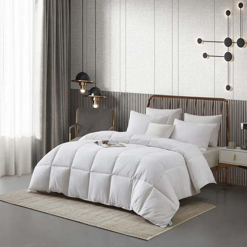 Martha Stewart Martha Stewart Tencel/Cotton Blend Tencel/Polyester-Filled Comforter - All Season