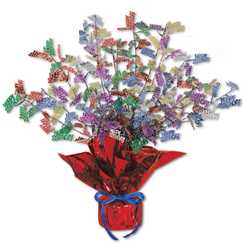 Mercer41 Birthday Gleam 'N Burst Centerpiece