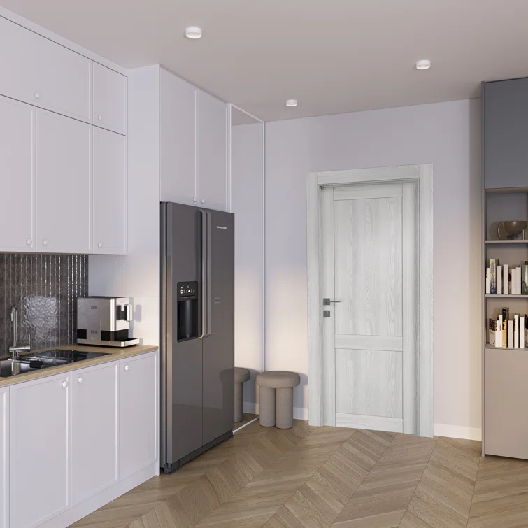 Belldinni Solid + Manufactured Wood Paneled Slab Door