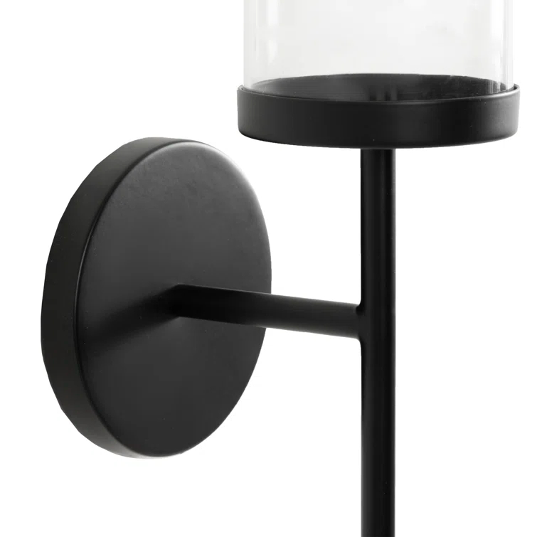 Kate and Laurel Blaise 14.0'' H Metal Wall Wall Sconce