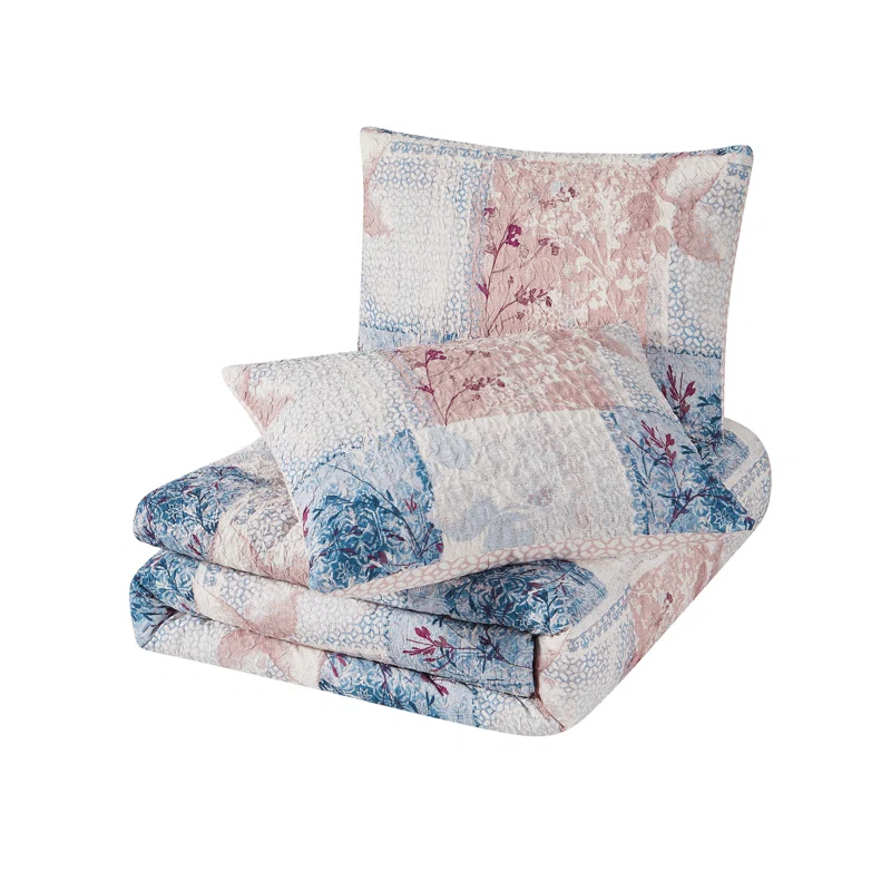Cannon Lotte Polyester Standard Patchwork Duvet Cover Set
