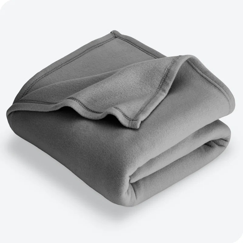 Bare Home Lightweight Polar Fleece Blanket