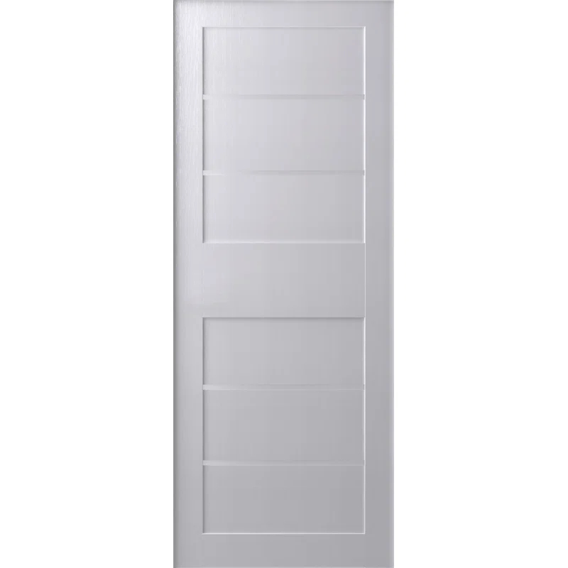 Belldinni Liah Paneled Wood and Glass Prefinished Standard Door Slab