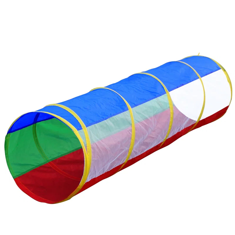 Hide N Side 18'' W x 72'' D Indoor / Outdoor Polyester Pop-Up Play Tunnel