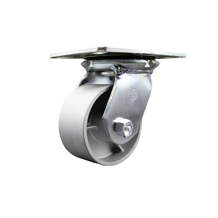 Service Caster Semi Steel Wheel Swivel Caster with Roller Bearing