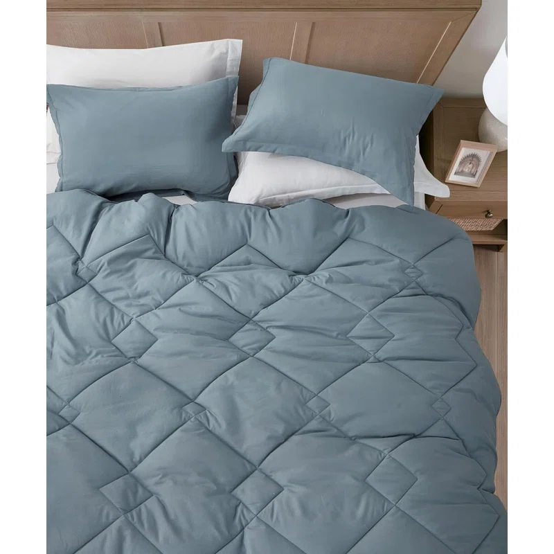 Chezmoi Collection Logan Solid Comforter Set