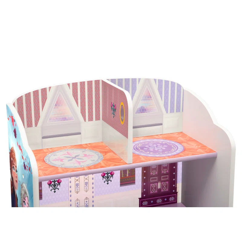 Delta Children Disney Frozen II Wooden Playhouse 39.5'' Bookcase