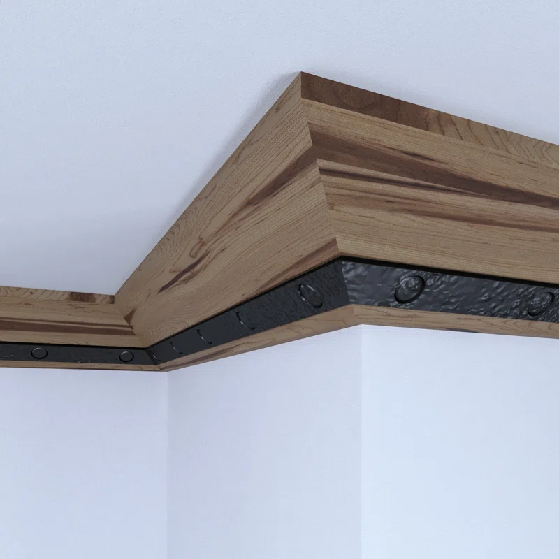 4.5'' H x 96'' W x 0.54'' D Wood Crown