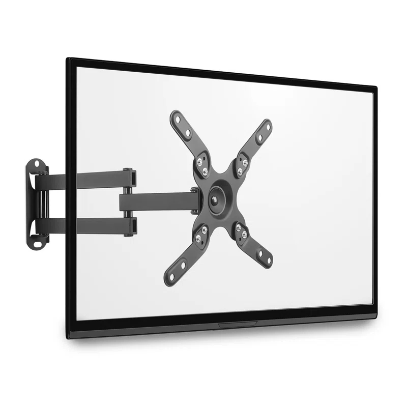 Mount-it Mount-It! Full Motion TV Wall Mount Bracket w/ 15" Extension Articulating Tilt Arm | Fits 17-47 in.