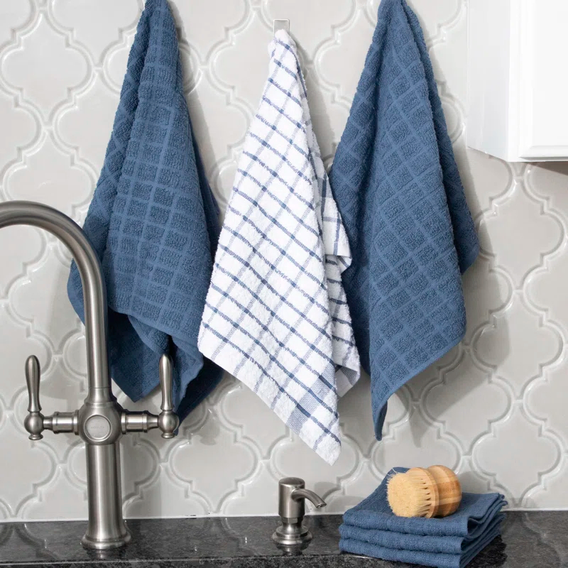 RITZ Terry Kitchen Towel and Dish Cloth Set