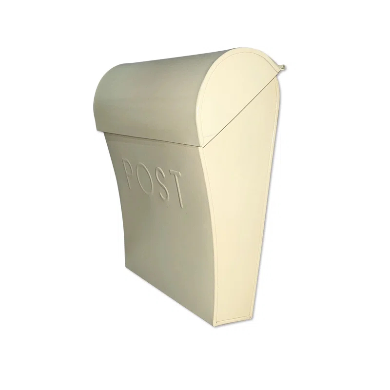 Vicki Euro Farmhouse Max Water and Rust Protection Post Wall Mounted Mailbox