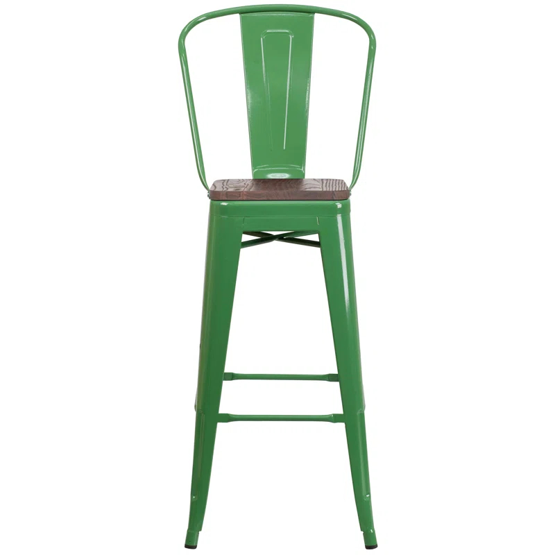 Flash Furniture Steel Outdoor Stool