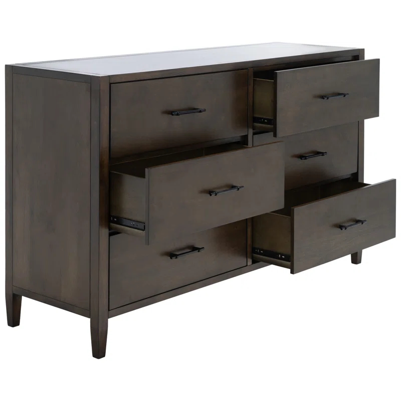 Tompkins 6 Drawer Double Dresser