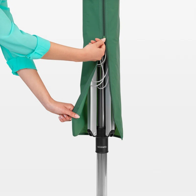 Brabantia Brabantia Lift-O-Matic Outdoor Clothesline (164 Feet), with Metal Ground Spike and Protective Cover