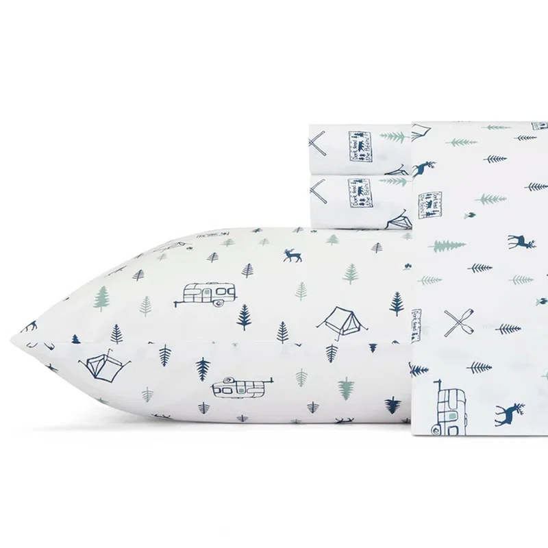 Eddie Bauer Eddie Bauer Printed Cotton Percale Sheet Sets