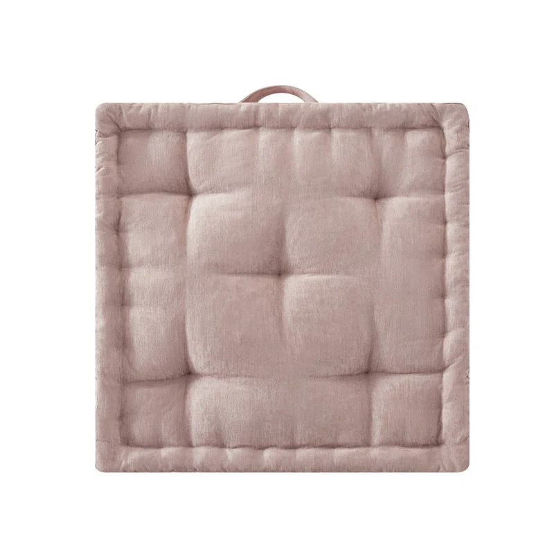 Intelligent Design Azza Poly Chenille Square Floor Pillow Cushion