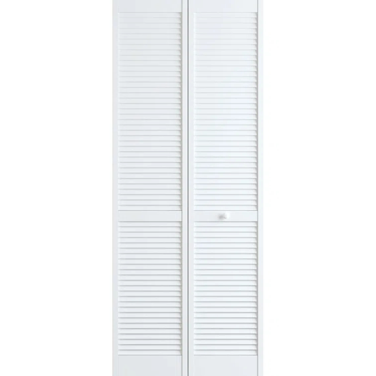 Kimberly Bay Louvered Wood Bi-Fold Door