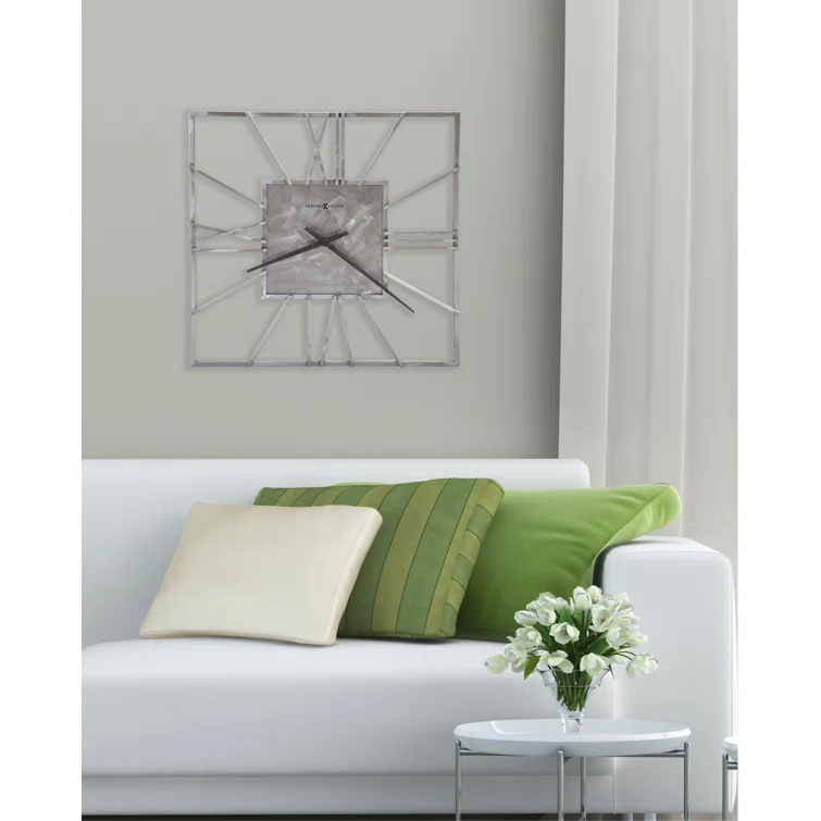 Howard Miller® Lorain Metal Wall Clock