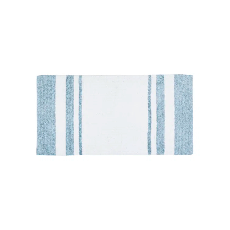 Madison Park Cotton Reversible Bath Rug
