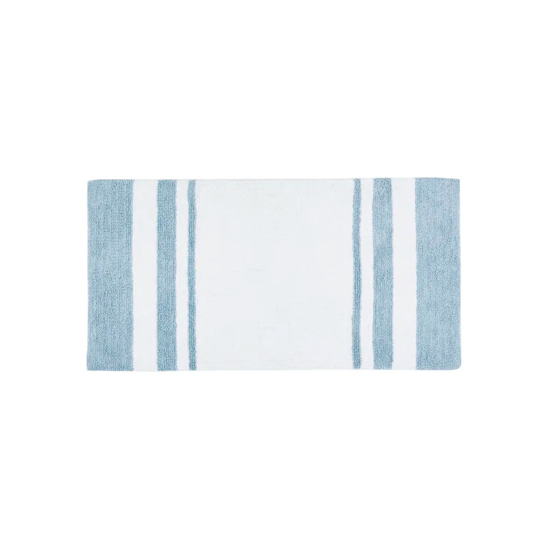 Madison Park Cotton Reversible Bath Rug