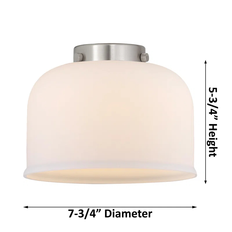 Glass Flush Mount