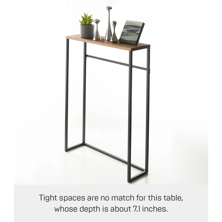 Yamazaki 24" Tower Narrow Entryway Console Table