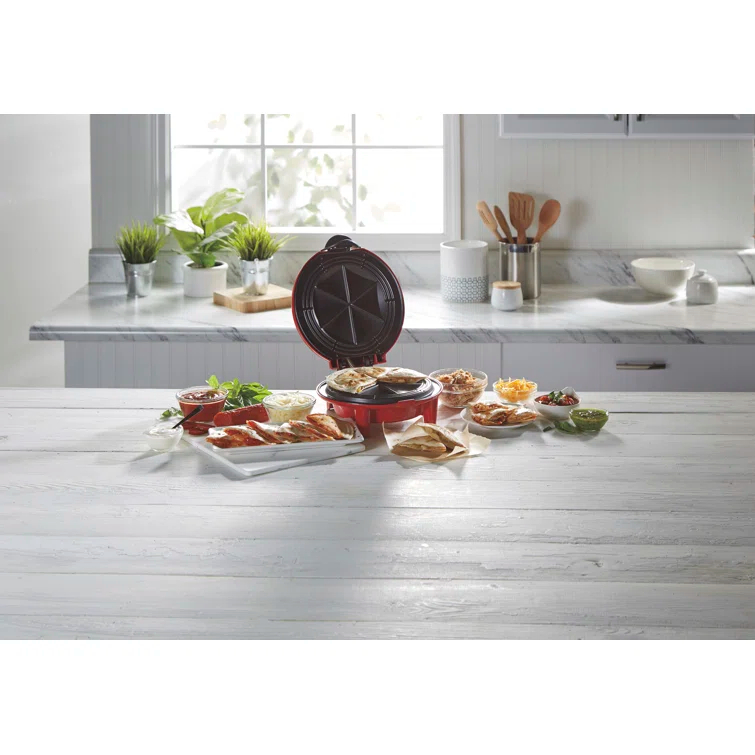 Hamilton Beach Hamilton Beach® 6-Wedge 8" Round Red Quesadilla Maker