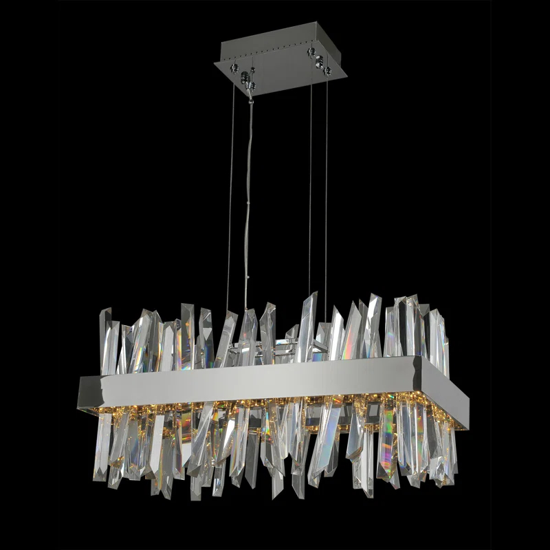 Allegri by Kalco Lighting Glacier 1 - Light LED Kitchen Island Pendant