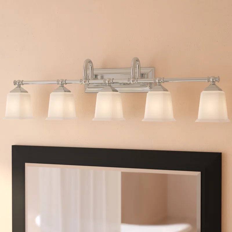 Three Posts™ Bima 5 - Light Dimmable Vanity Light
