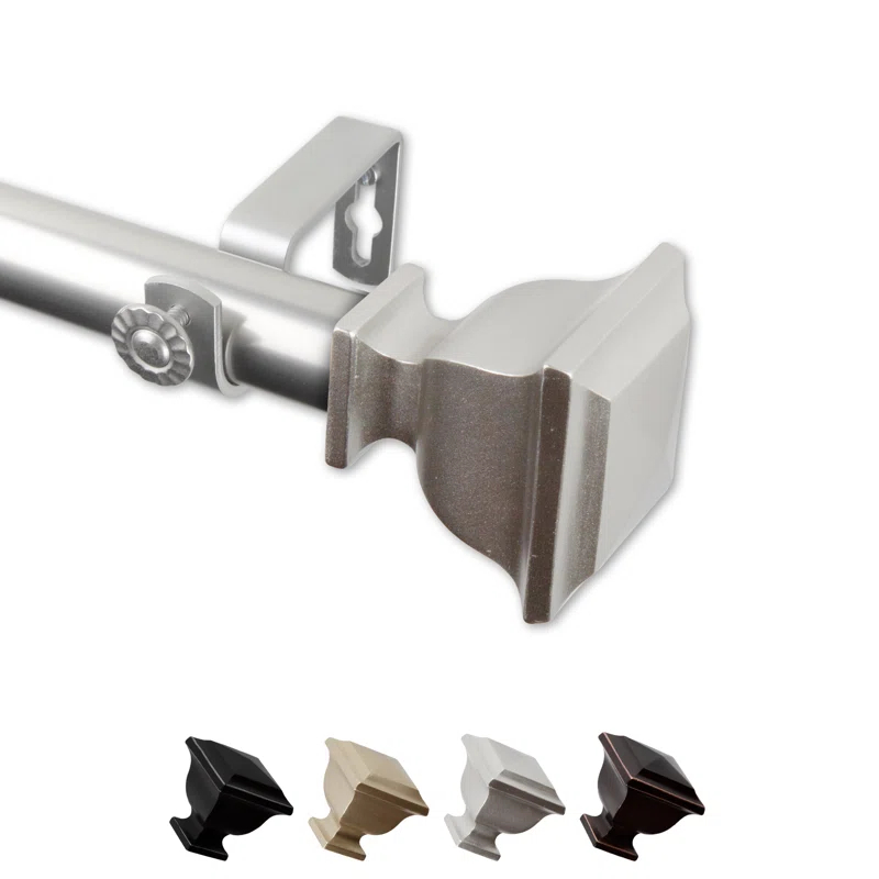 Rod Desyne Steel Rod/Resin Finial