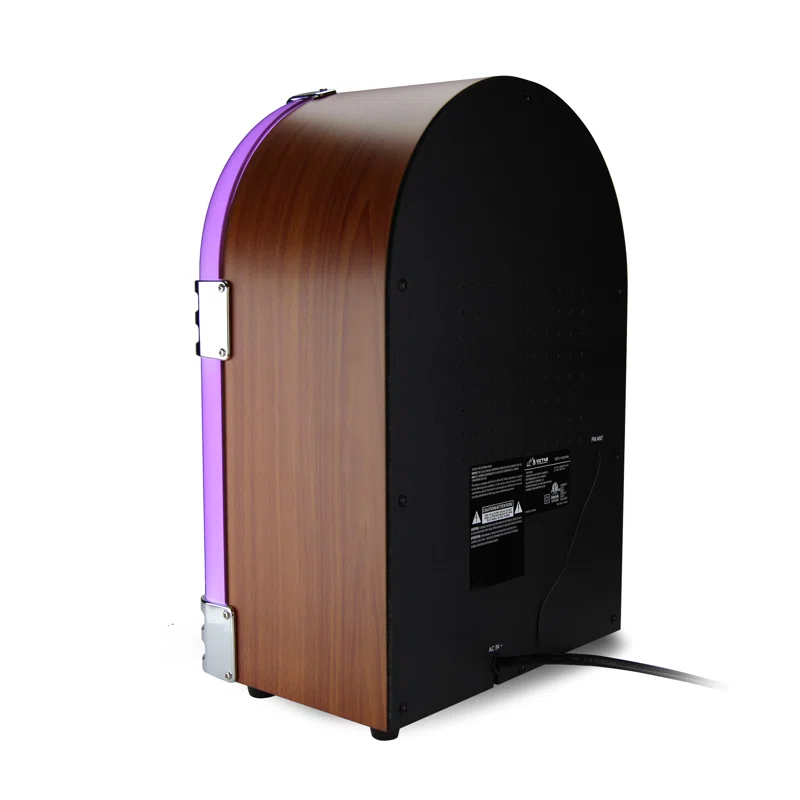 Victor Bluetooth Jukebox Speaker with FM Radio & Multicolor LED Lighting