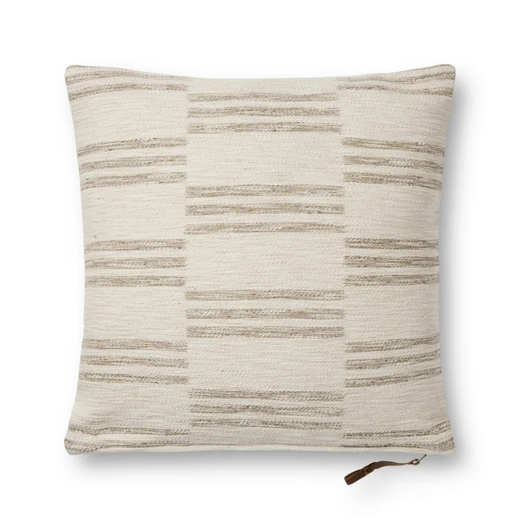 Amber Lewis x Loloi Jay Ivory / Sand Pillow