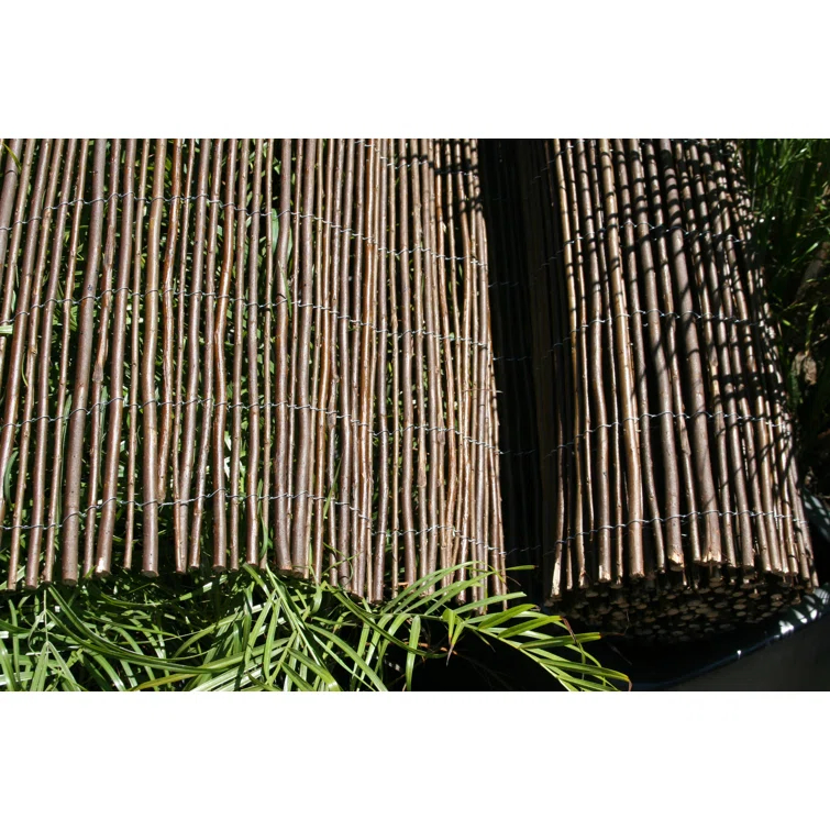 Backyard X-Scapes 6 ft. H x 8 ft. W Willow Wood Fence Panel