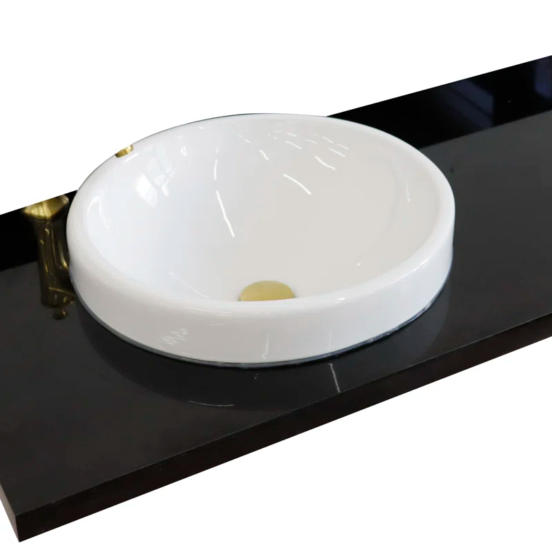 Bellaterra Home 43'' Single Bathroom Vanity Top with Sink