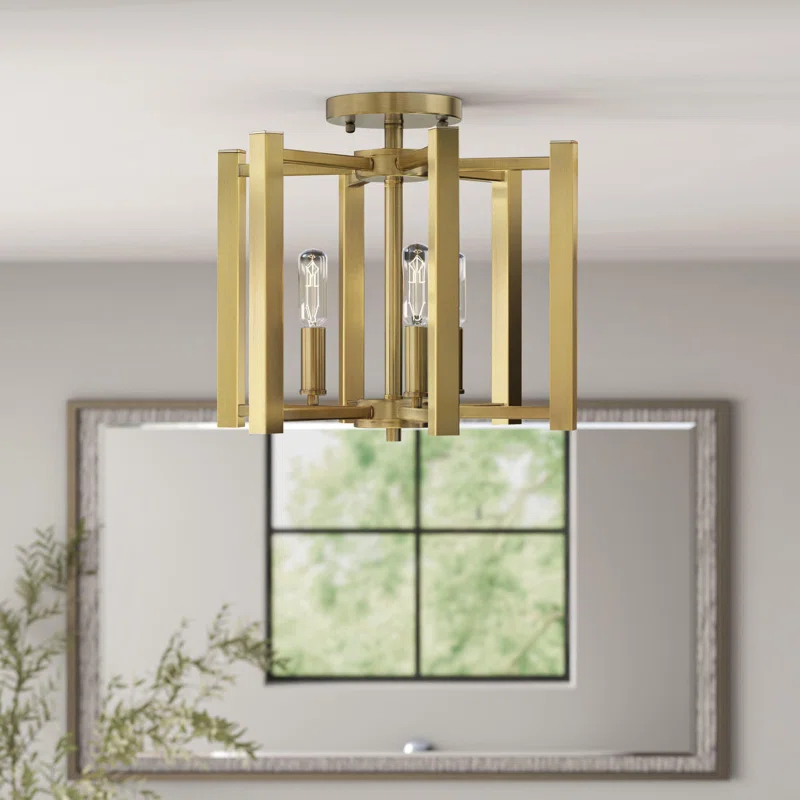 Claude Semi Flush Mount