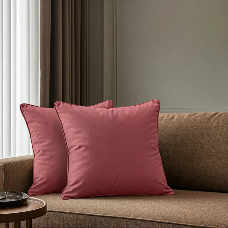A1 Home Collections LLC Velvet Pillow Cover (Set of 2)