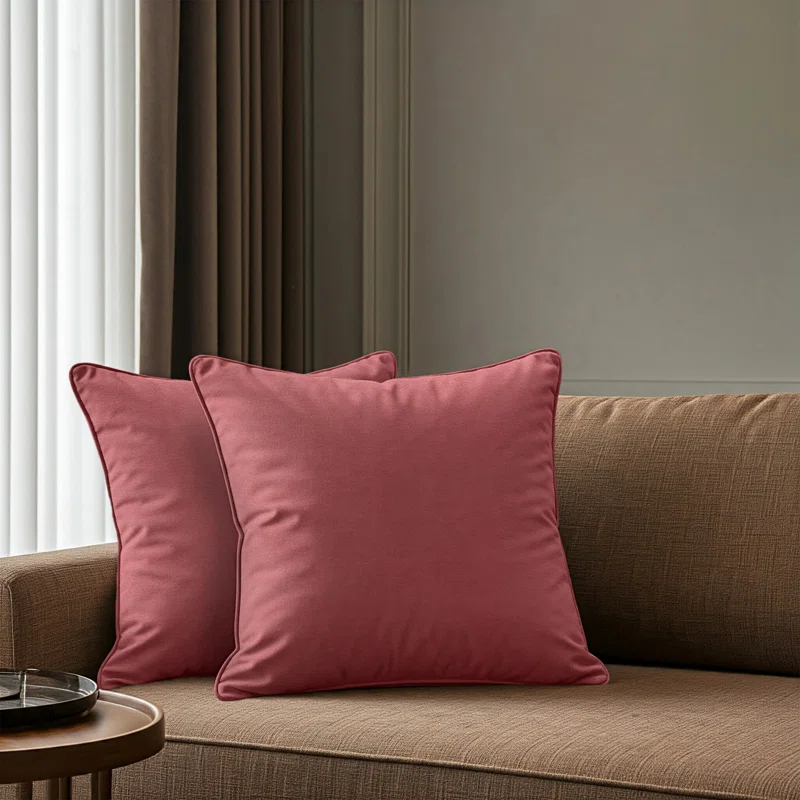 A1 Home Collections LLC Velvet Pillow Cover (Set of 2)