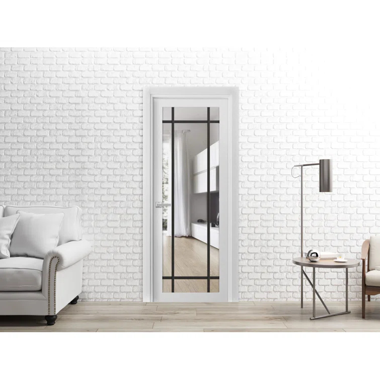 SARTODOORS Lucia Solid Wood Paneled French Doors