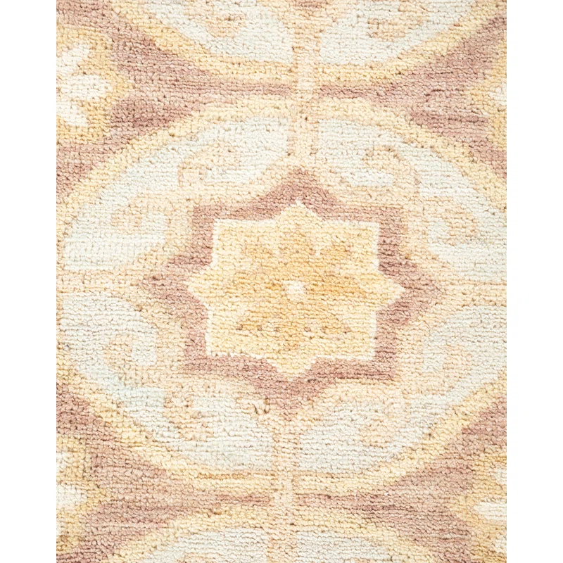 Isabelline Keneshia One-of-a-Kind 8' 0" X 9' 7" 2010s Wool Area Rug in Blue