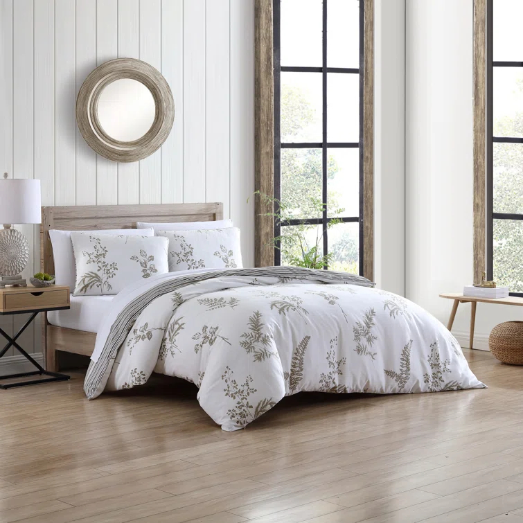 Stone Cottage Bedding Stone Cottage Willow Cotton Reversible 3 Piece Comforter Set