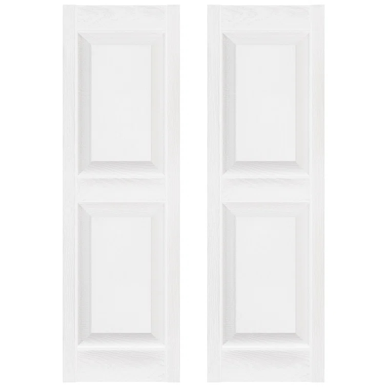 Builders Edge Raised Panel Shutters