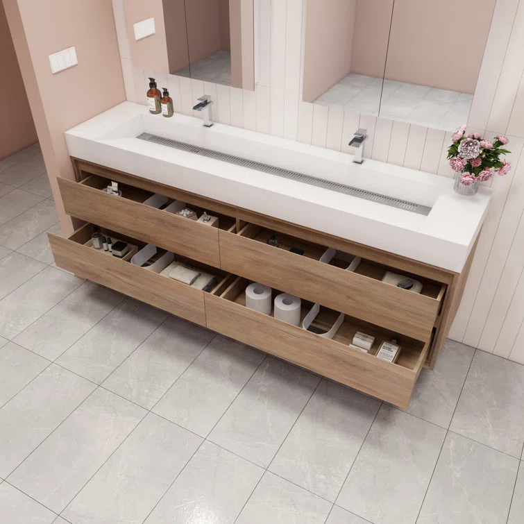 Better Vanity Victoria 84''Bathroom Vanity Base