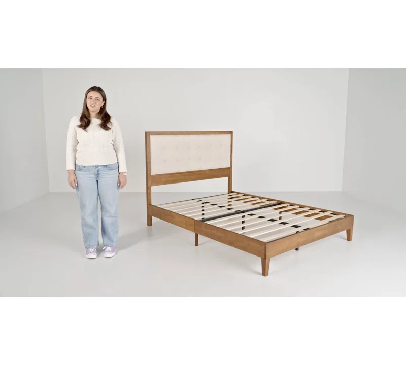 Wade Logan® Behka Upholstered Platform Bed