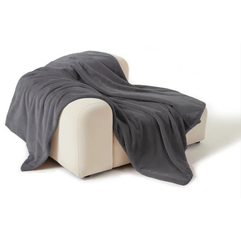 Allisandro Allisandro Double-Sided Soft and Luxurious Faux Fur Throw Blanket
