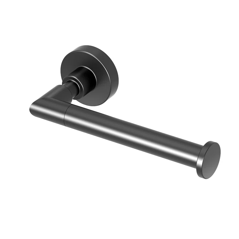 Gatco 5503 Studio Wall Mounted Euro Style Toilet Paper Holder | Single Post Toilet Tissue Holder